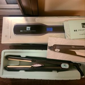 Be professional. New Brand. Digital Flat Iron 1.5" with Thermolon, Black color.